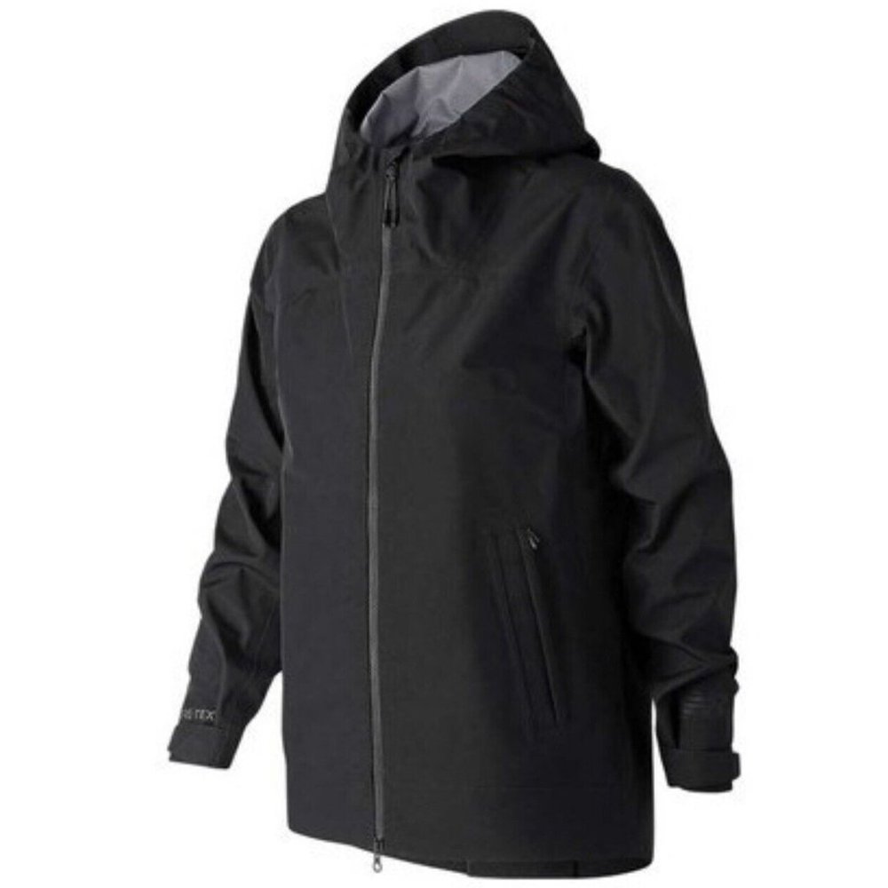 NEW $450 New Balance 3 Layer Gore Tex Jacket! Small Black Relaxed Fit